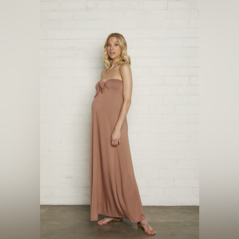 Rachel Pally Tamra Maxi Dress in Suntan Sz Small - NWT